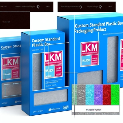 Standard LKM/Hasco/DME/Misumi Custom Plastic Box Packaging with Textured Surface Finish