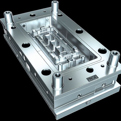 Plastic Packaging Mold with P20 Mold Steel and ProE Design Software
