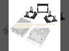 Injection Molding Mold Steel With 500 000 Shots Mold Life Edge Gate Ejector Sleeve