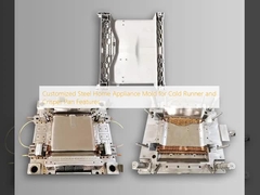 Customized Steel Home Appliance Mold for Cold Runner and Crisper Pan Features