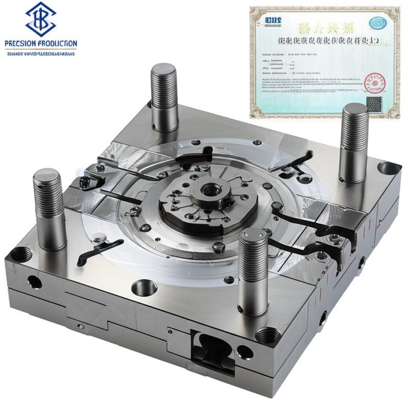 Process Injection Certified Precision Production with 500 Mold Life Injection Molding Mold and ISO ...