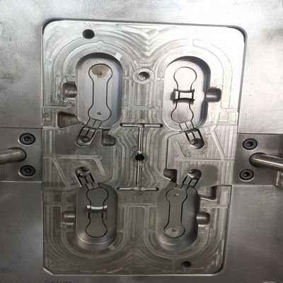 PA66 GF33 Plastic Commodity Mould Cold Runner 4 Cavity Injection Mold